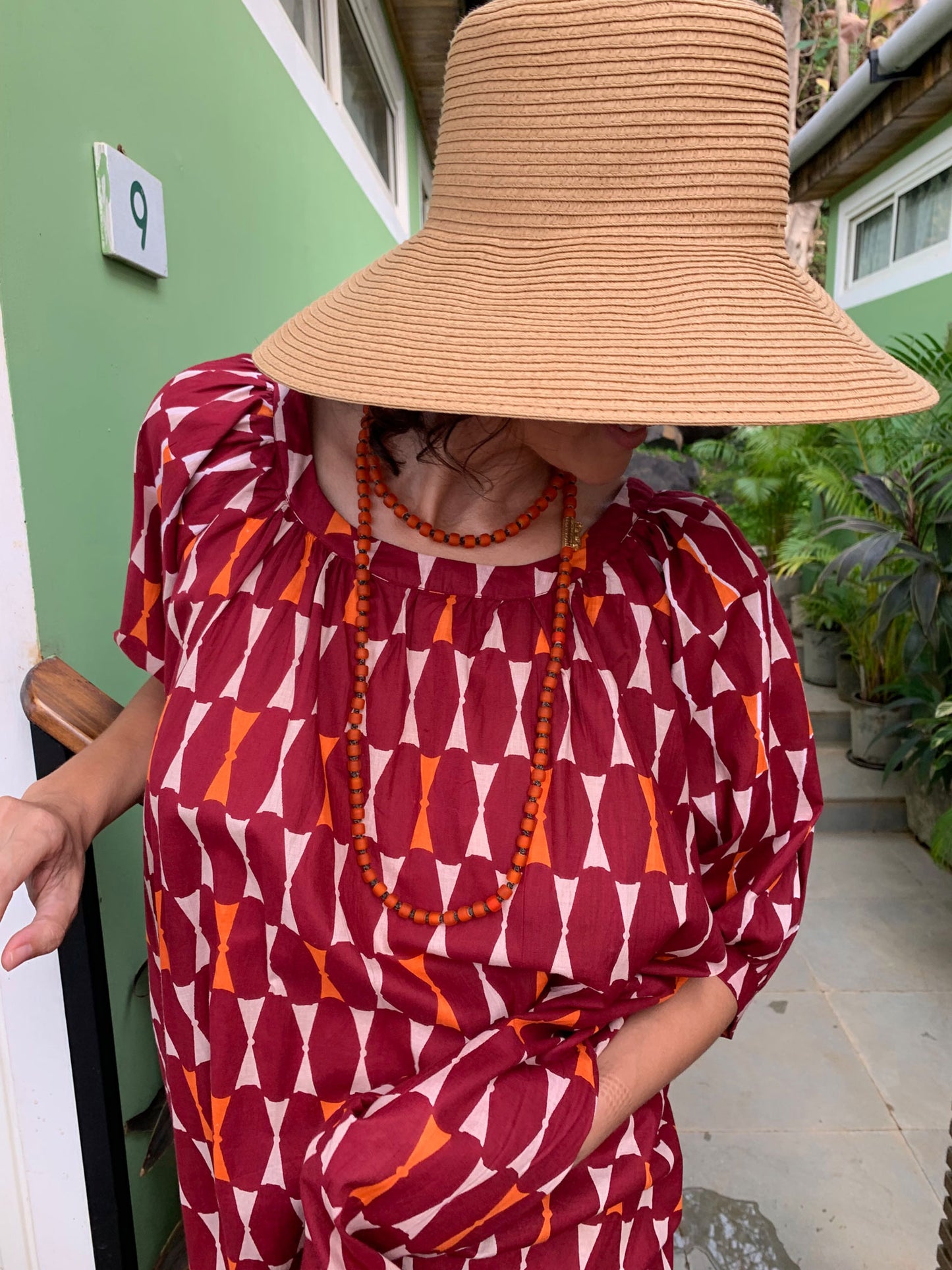 Maxi Kaftan - Brick