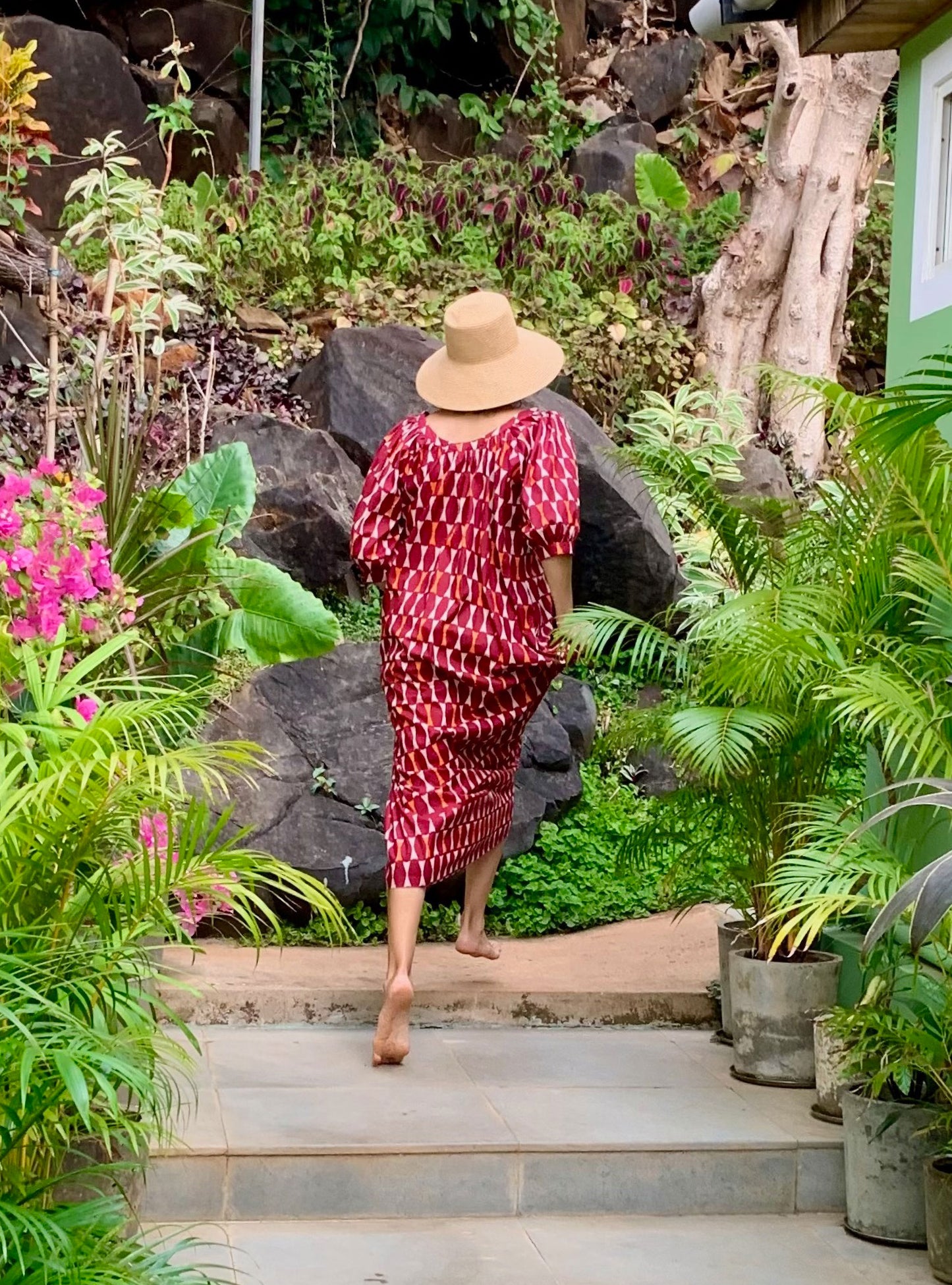 Maxi Kaftan - Brick